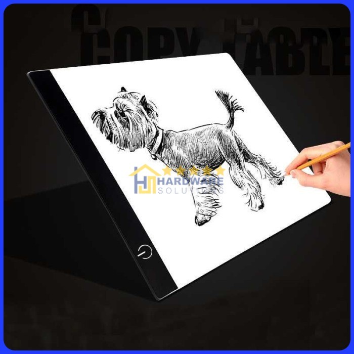 

TERBARU Drawing Tracing Board LED A4 Adjustable Light with Dot Scale - D30 HOT SALE!
