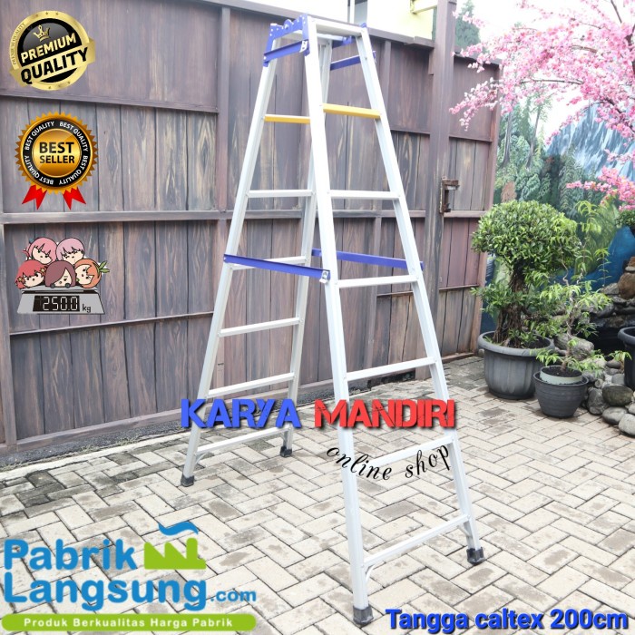 Tangga Lipat Aluminium 2 Meter