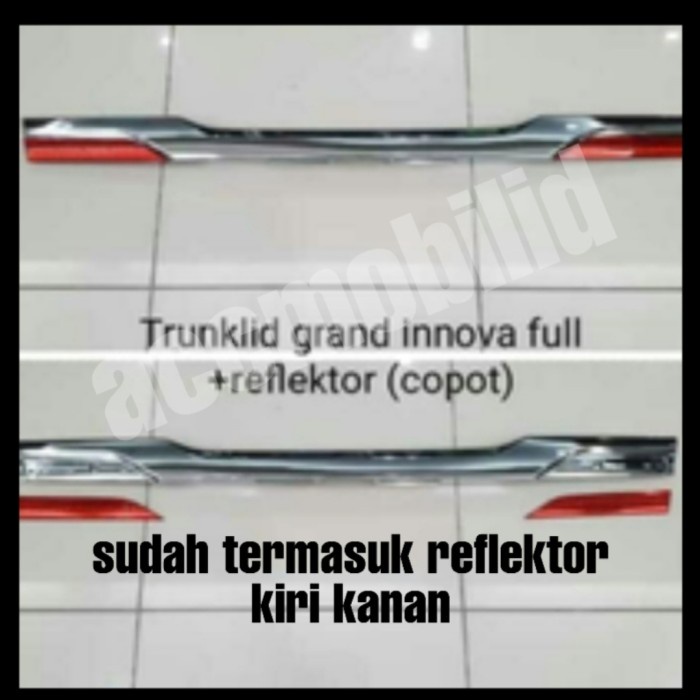 TRUNKLID KIJANG INNOVA 2015 MODEL GANTI GRAND NEW KIJANG INNOVA LUXURY