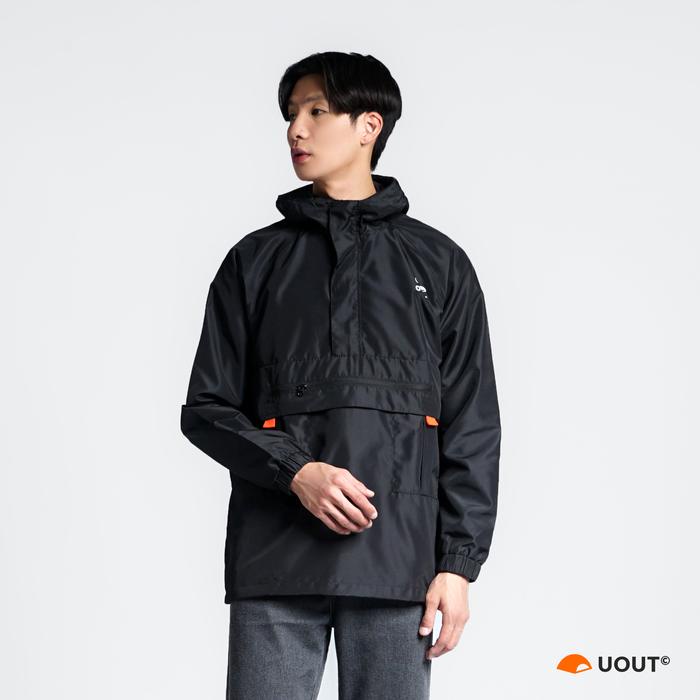 JAKET WILSON SIZE S - 5XL CAGOULE PARASUT WINDBREAKER -AmanahJaminan