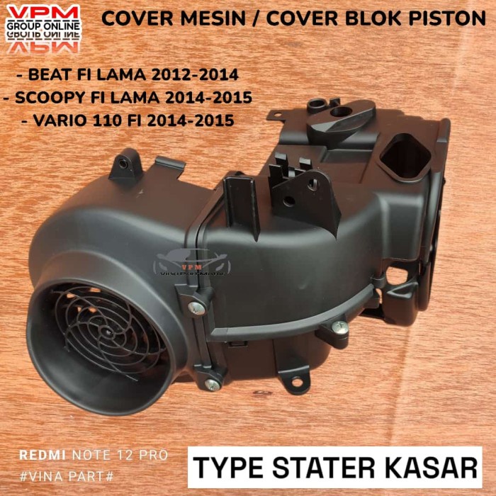 cover blok mesin honda beat fi scoopy fi spacy fi vario 110 fi lama
