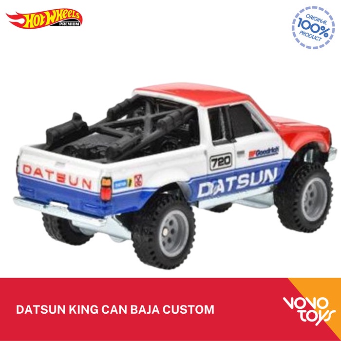 TERLARIS HOT WHEELS PREMIUM DATSUN KING CAN BAJA CUSTOM HOTWHEELS READY