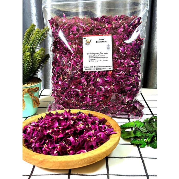 

TERMURAH!! Dried Rose Petal Bunga Mawar Kering 250 gram