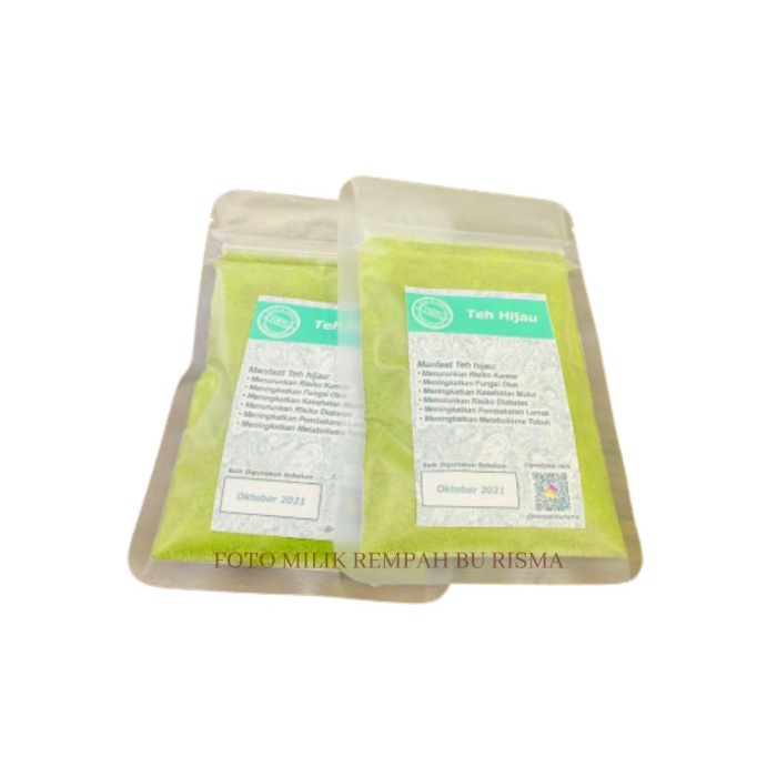 

TERMURAH!! Teh Hijau Bubuk Pemium / Green Tea Bubuk Original