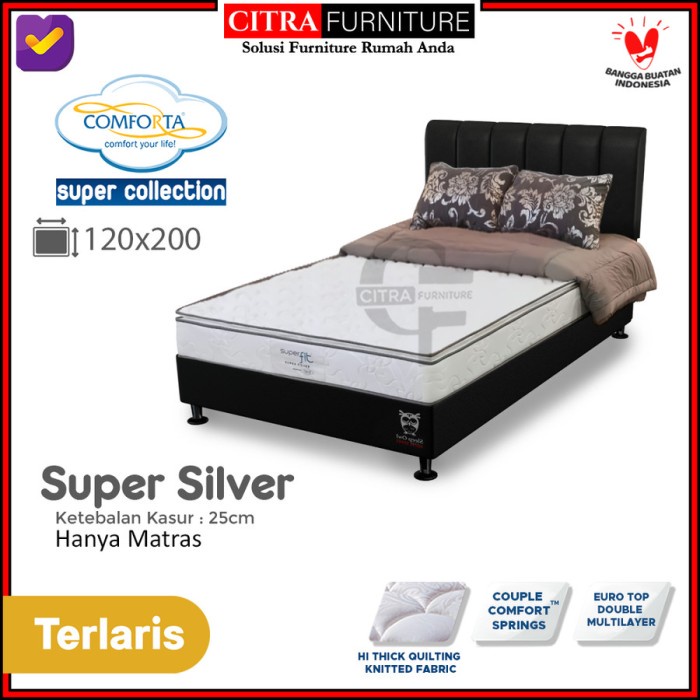 Springbed Comforta Super Fit Super SilverSpring Bed SuperFit