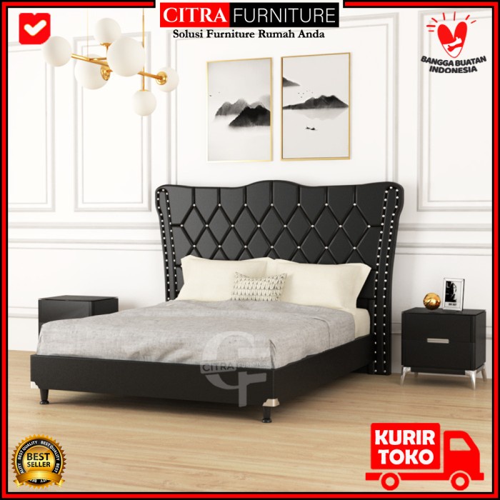 Dipan divan sandaran untuk springbed atau kasur (180x200)-ROYAL SALUTE