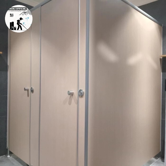 Phenolic Partisi Toilet, Cubicle Toilet, Partisi Kamar Mandi, SekatbToilet