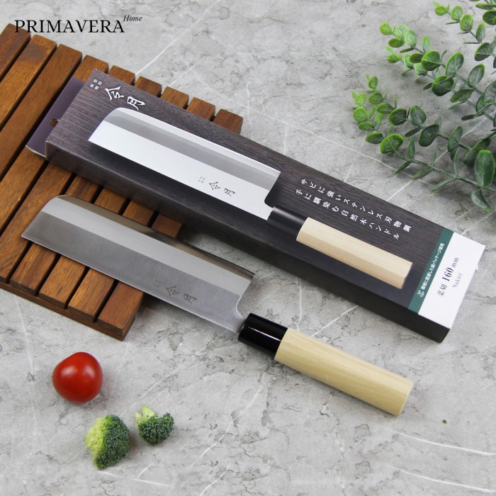 NEW NARIHIRA NAKIRI PISAU DAPUR JEPANG SIAP KIRIM