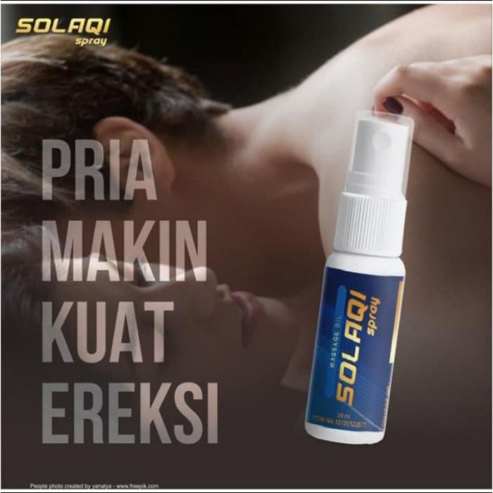 SOLAQI SPRAY Original Obat Kuat Semprot Pria Vitalitas Pria Tahan Lama