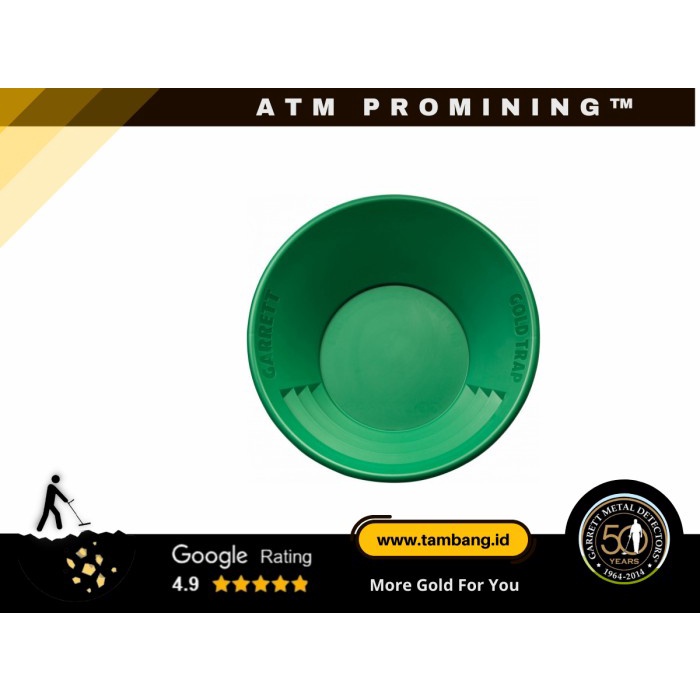 NEW ALAT TAMBANG - DULANG EMAS PROFESIONAL - 14 INCI - ORI - MADE IN USA SIAP KIRIM