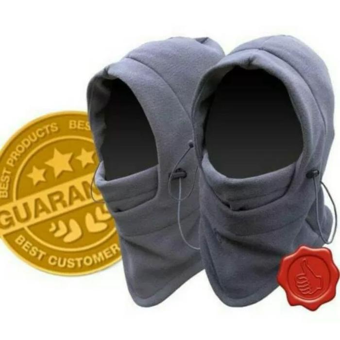Cap- Topi Polar Balaclava Kupluk Ninja Kupluk Masker Balaclava Multifungsi Ninja Kupluk