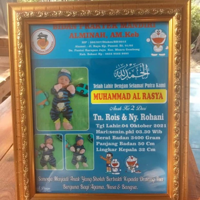 BINGKAI RT RW PLAT RUMAH