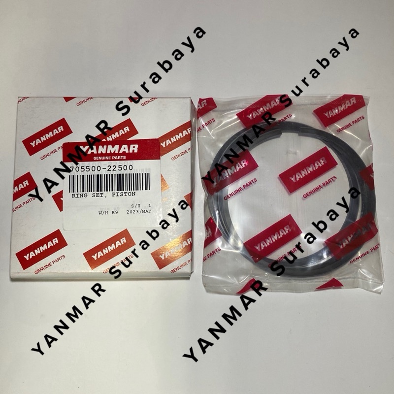 RING PISTON YANMAR TF 105 (705500-22500) / PER SEKER YANMAR TF105. ORIGINAL