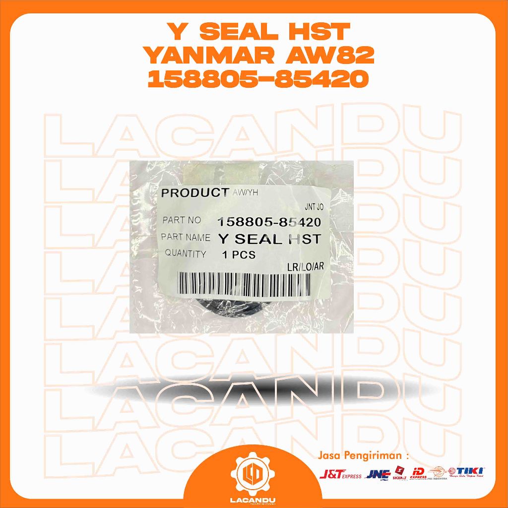 Y SEAL HST YANMAR AW82 158805-85420 FOR COMBINE HARVESTER LACANDU PART