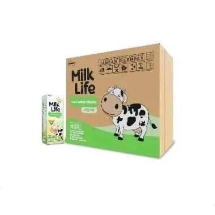 

Milk Life Uht Lactose Free / Susu Bebas Lactosa 200Ml 1 Dus / Karton Promo