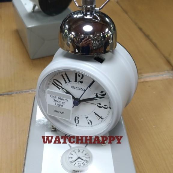 J Beker Alarm SEIKO ORIGINAL QHK055N Lumibrite Funny Bell Sweep QHK055