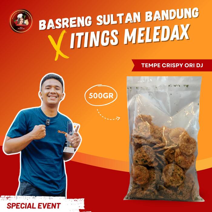 

Kuliner.Kita 500Gr-Tempe Crispy Ori Daun Jeruk X Iting Meledax