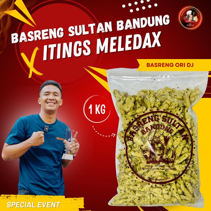

Kuliner.Kita 1Kg-Basreng Sultan Bandung Ori Daun Jeruk X Iting Meledax