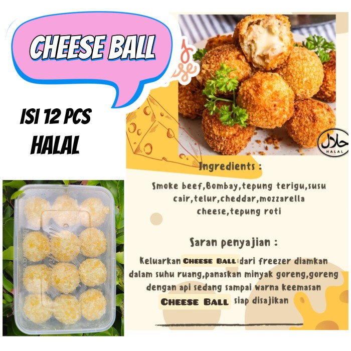 

Kuliner.Kita Cheese Ball - Cheese Bomb Frozen