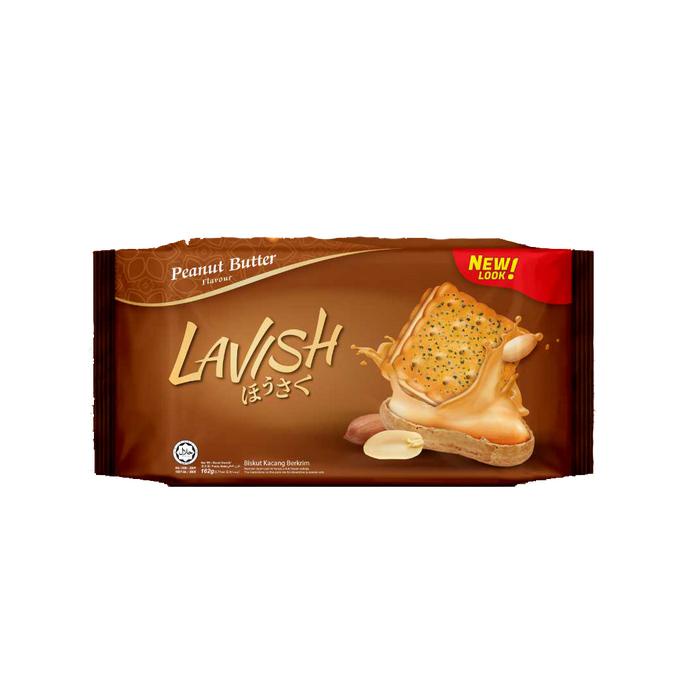 

Kuliner.Kita Lavish Peanut Butter Sandwich / Biskuit Kacang Berkrim 9X18Gr [9556184016203]