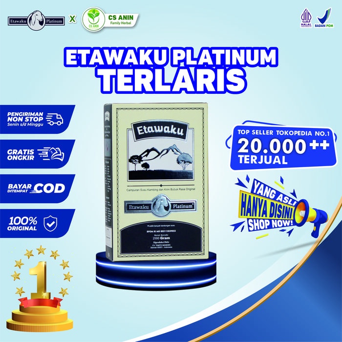 

Terlaris- Etawaku Platinum - Susu Kambing & Krimer Bebas Alergi Dan Rendah Gula