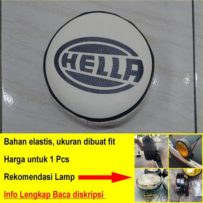 Cover Lampu Sorot Mobil Atau Tutup Lampu Mobil Desain Hella Putih