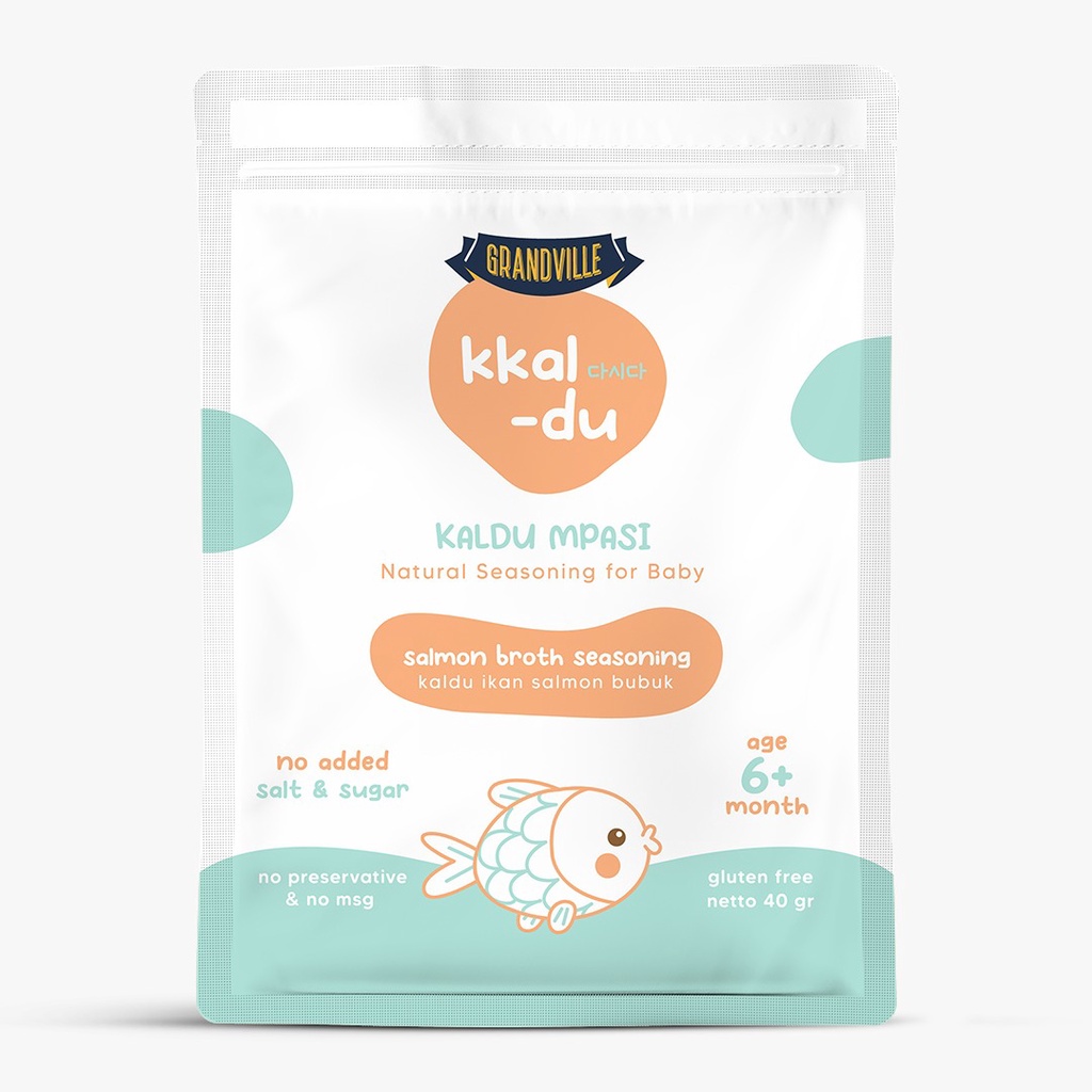

Grandville Kaldu Salmon MPASI Non MSG 40 gram