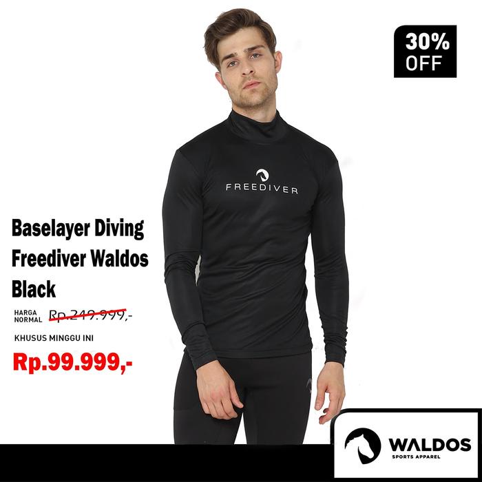 Sport's Baselayer Diving Freediver Waldos Swimming Renang Murah