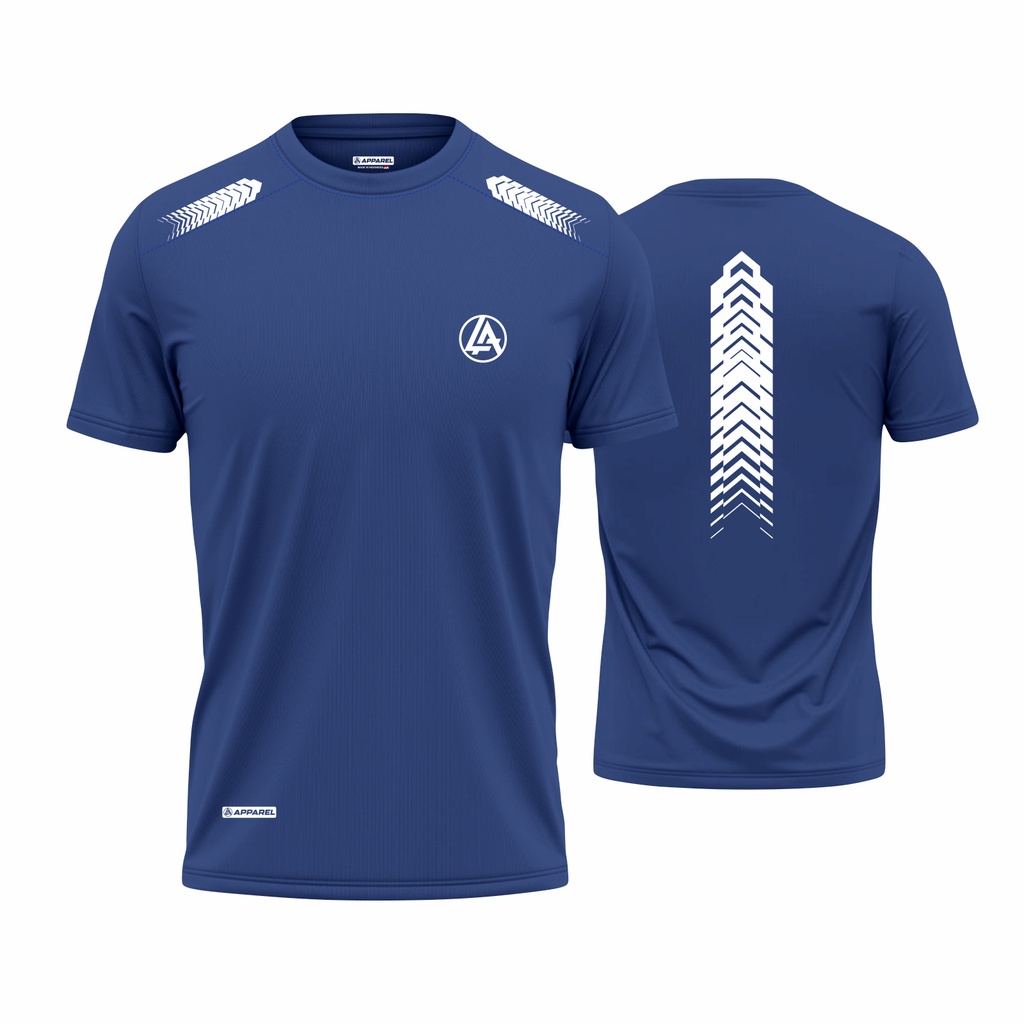 Baju Olahraga Training Pria Lengan Pendek Simple Polos