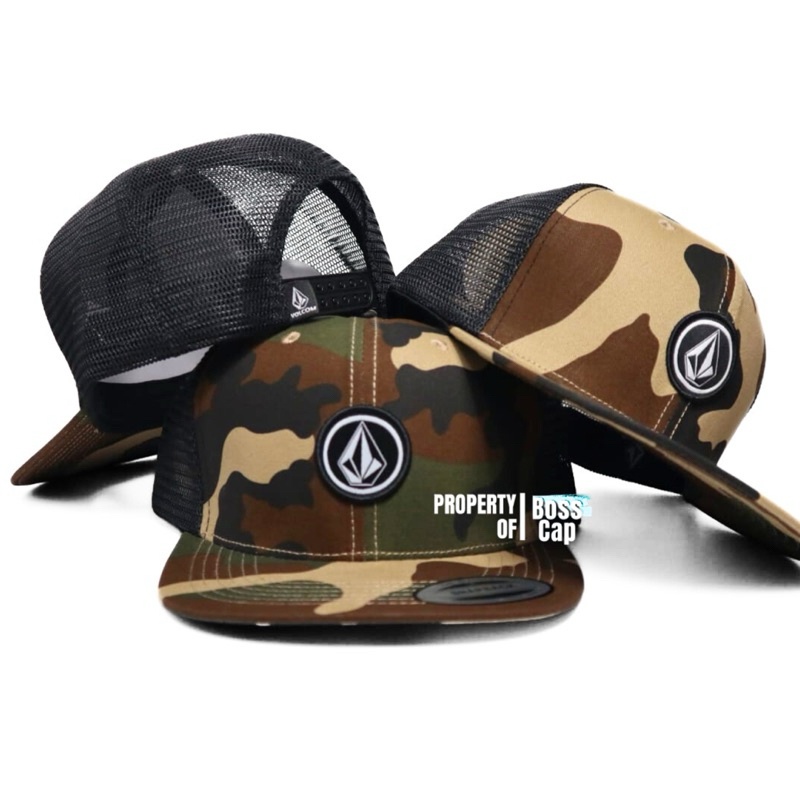 Topi ck V0LCOM Full Tag Topi ck Surfing