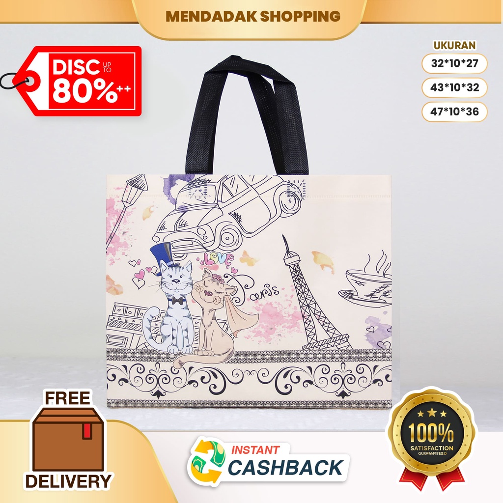 

Souvenir - Tas Spunbond - Totebag Wanita - Tas Belanja - Tas Jinjing - Totebag - Tas Jinjing Wanita - Tas Hampers - Tas Murah - Tas Souvenir - Tas Lipat - Goodie Bag - Tas Ulang Tahun - Kantong Belanja - Tas Hampers - Tas Kado - Souvenir Pernikahan