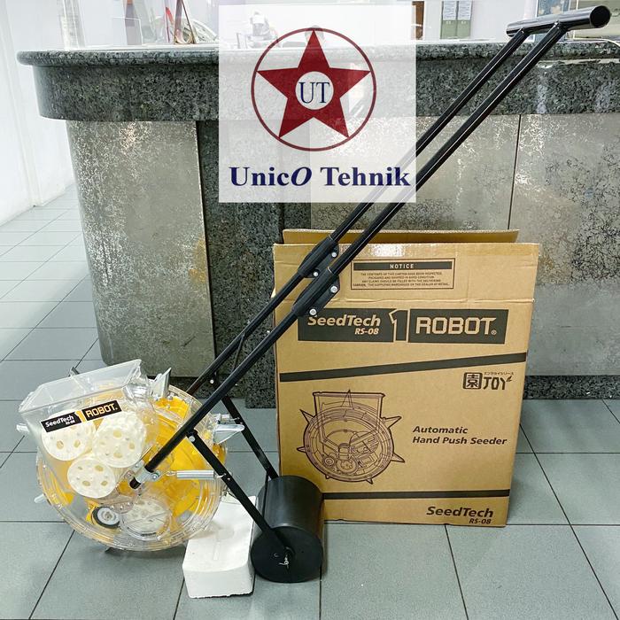 Alat Tanam Benih Biji Jagung ROBOT RS 08 Automatic Hand Push Seeder