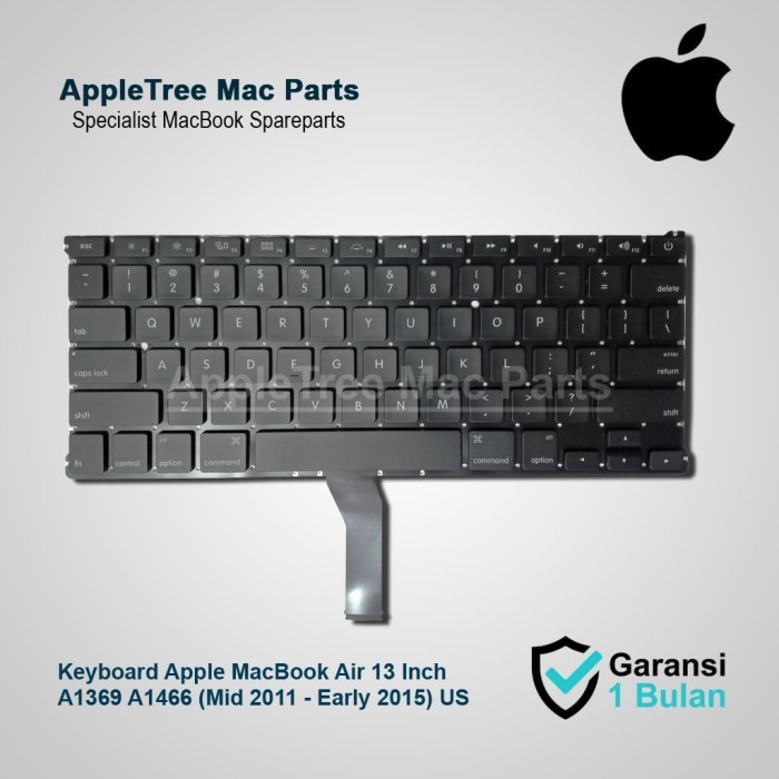 [Expert] Keyboard Apple MacBook Air 13" A1369 A1466 US
