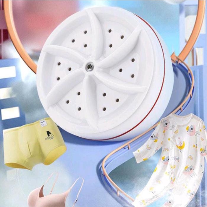 TUMBUH_BERKAH ALAT MESIN CUCI BAJU PORTABLE MINI USB / ALAT CUCI BAJU KUAS PAKAIAN