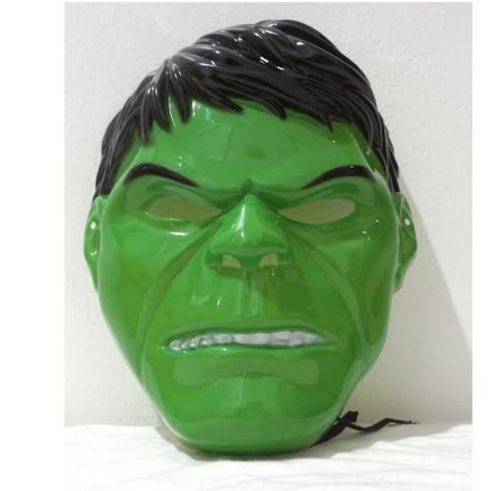 ( Baru ) Topeng Plastik Hulk Topeng Kostum Anak Superhero Topeng Topeng Spiderman / Berkualitas
