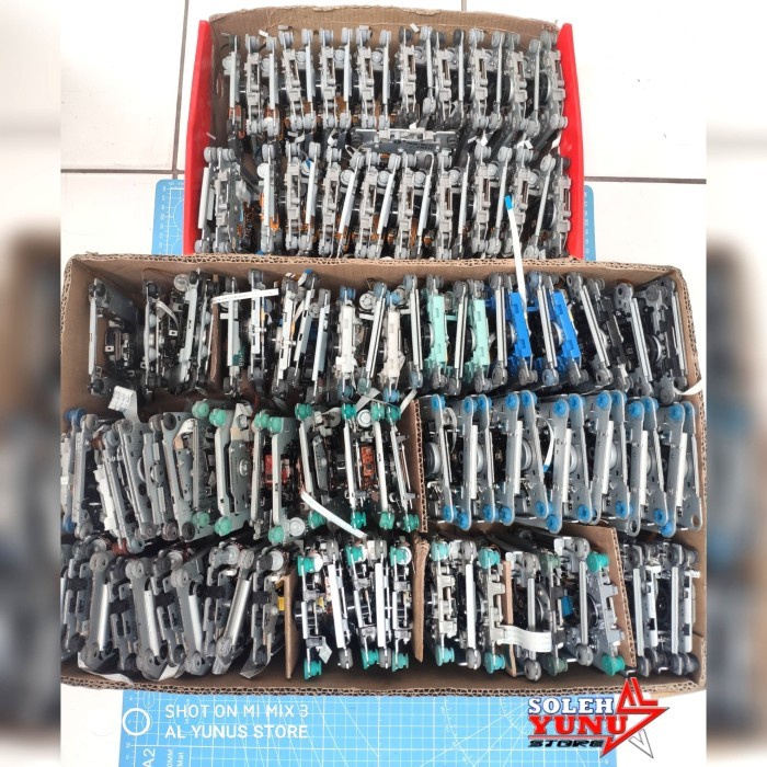 [Expert] Mekanik + Motor Stepper Bekas DVD/CD Rom Fungsi Normal
