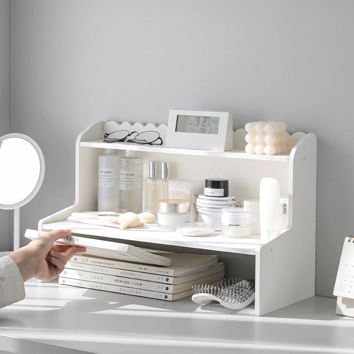 RAK TAMBAHAN UNTUK MEJA KANTOR DAN BELAJAR / RAK DIATAS MEJA