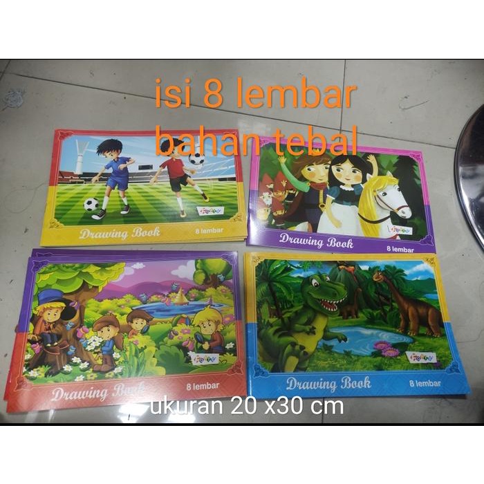 

Produk Unggulan] buku gambar a4 forte satuan isi 8 lembar 20 x 30 cm