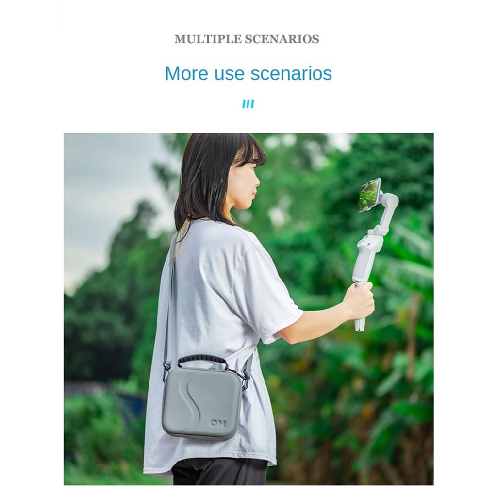 STARTRC Gimbal Stabilizer Storage Bag Carrying Case Compatible for Dji Osmo Mobile Se/Om 4 Se/ Om 4 