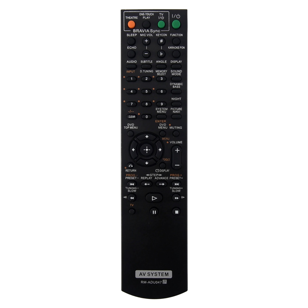 Remote Control for SONY AV DAV-DZ280 DAV-DZ660 DAV-DZ860 DAV-DZ680 DAV-DZ780 HCD-DZ750 RM-ADU047 RM-
