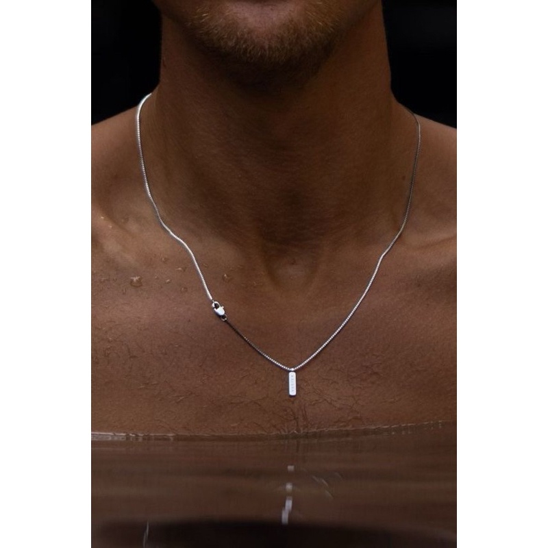 LUCAN - Snake Necklace Kalung Pria Kalung Lucan premium Stainless Steel Kalung Cowok keren korea