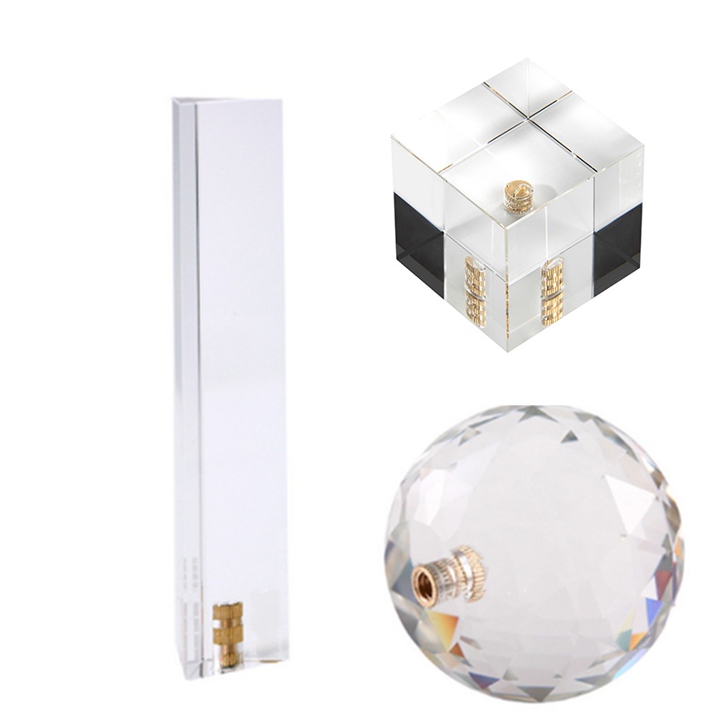 Crystal Prism DIY Photography Studio Accessories Crystal Prism Ball Prism Glass Filter DSLR Kaleidos