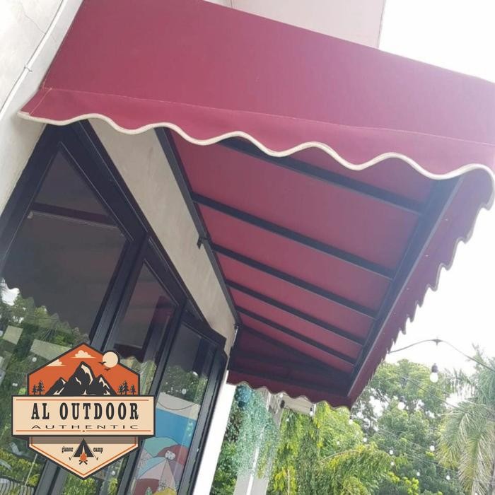 PRODUK TERBATAS Kanopi awning kain sunbrella custom ukuran dan warna harga permeter