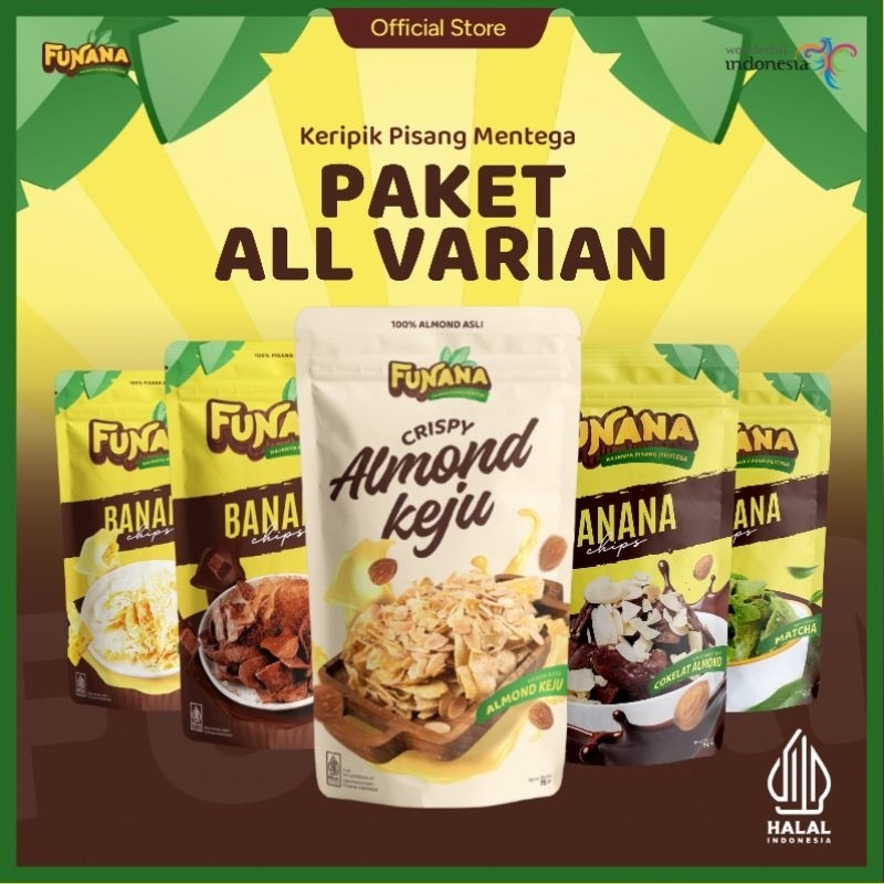 

Keripik Pisang Coklat Banana Chips Funana Keripik Pisang Mentega