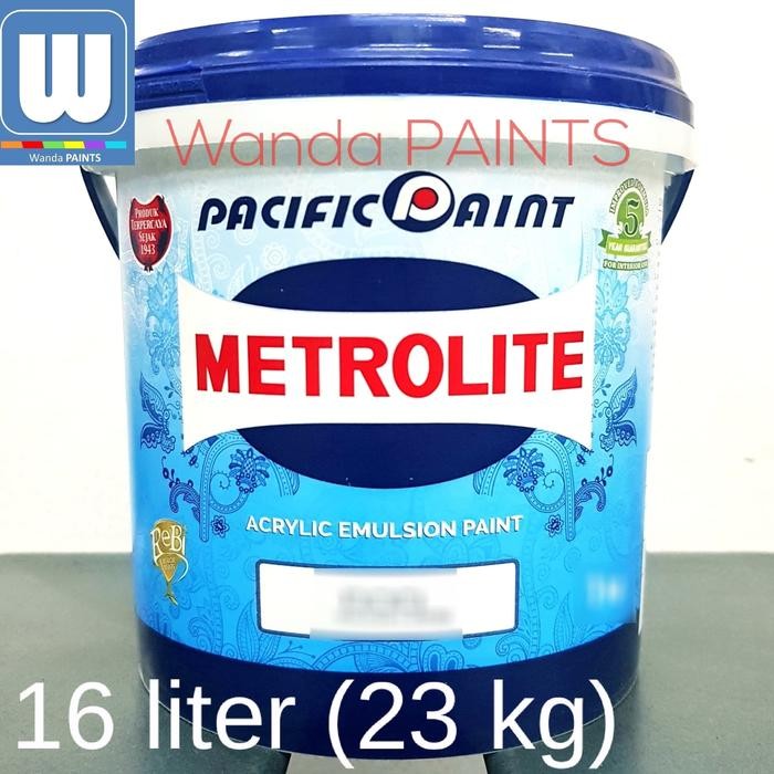 [rdd] - CAT TEMBOK METROLITE 16 LITER PAIL PUTIH