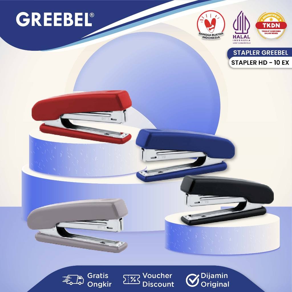 

GREEBEL STAPLER / STAPLES STEPLES HEKTER GREEBEL HD-10EX / STATIONERY CASTLE