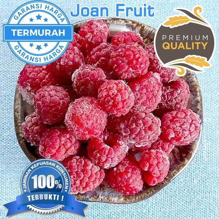 

BisaInstan- Buah Beku Raspberry Frozen IQF 750gr TERMURAH SE INDONESIA DIJAMINN