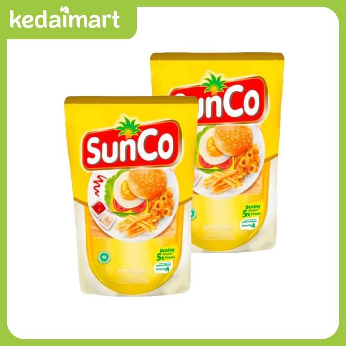 

BisaInstan- KM Paket Bundling Sunco Minyak Goreng Pouch 2 L Isi 2