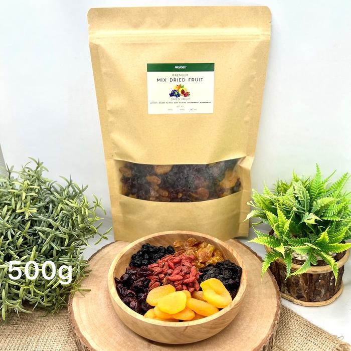 

BisaInstan- Prodex Premium Mix Dried Fruit 500g - Snack, Cemilan, Buah-buahan
