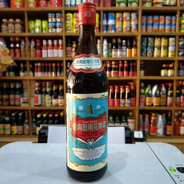 

BisaInstan- Pagoda brand Arak Masak Shao Hsing Chu Yong Hua Tiao Chiew 640ml